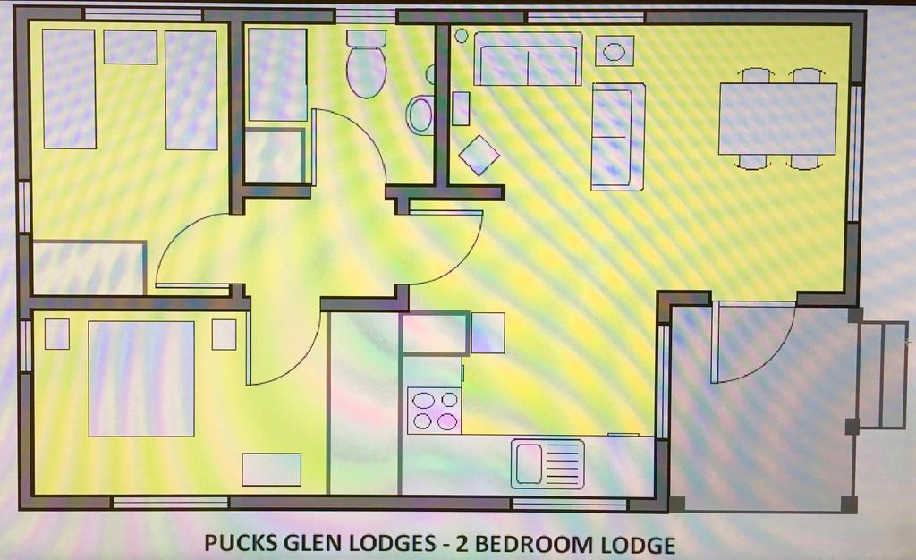 Pucks Glen Lodges Dunoon Exterior foto
